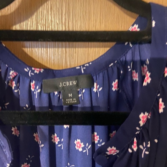 JCrew midi. . Pockets. Machine wash. 100% polyester but feels like silk. - Picture 2 of 3